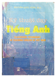 Kỹ thuật dạy tiếng Anh =