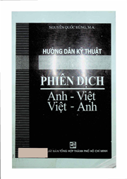 Hướng dẫn kỹ thuật phiên dịch Anh - Việt Việt - Anh =