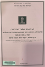 Chương trình đào tạo ngành Quản trị dịch vụ Du lịch và Lữ hành, trình độ đại học, hình thức đào tạo chính quy