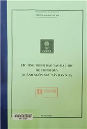 Chương trình đào tạo đại học hệ chính quy ngành ngôn ngữ Tây Ban Nha