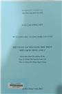 Biên soạn tập bài giảng học phần "Biên dịch Tiếng Anh 1"