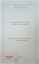 Biên soạn Bộ câu hỏi trắc nghiệm học phần Tư tưởng Hồ Chí Minh