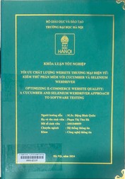 Optimizing e-commerce website quality a cucumber and selenium webdriver approach to software testing =