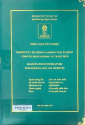 Gamification system study for mobiles apps websites =