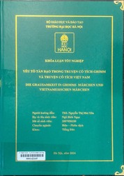 Die grausamkeit in Grimms märchen und Vietnamesischen märchen =