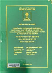 하노이대학교 한국어학과 학생을 위한 의사소통 전략 교육 방안 연구 -말하기 수업을 중심으로- =