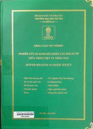 -한국어와 베트남어의 수사의문문 대조연구 =