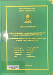 L'influenza dei vlog di viaggio sull'industria turistica nell'era digitale =