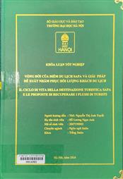 Il ciclo di vita della destinazione turistica Sapa e le proposte di recuperare i flussi di turisti =