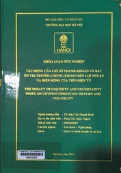 The impact of liquidity and uncertainty index on cryptocurrencies’ return and volatility =