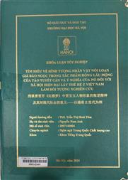 浅谈曹雪芹《红楼梦》中贾宝玉人物形象的叛逆精神及其对现代社会的意义——以越南 Z 世代为例 =