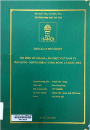 Tìm hiểu về văn hóa ẩm thực Việt Nam và Hàn Quốc - Những điểm tương đồng và khác biệt