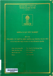 Tìm hiểu về những điều kiêng kị trong ngày Tết của người Việt Nam và người Hàn Quốc