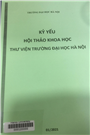 Kỷ yếu hội thảo khoa học thư viện trường Đại học Hà Nội