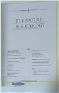 The nature of sociology