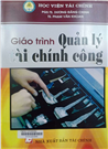 Giáo trình quản lý tài chính công