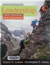 Leadership theory, application & skill development