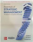 Essentials of strategic management