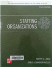 Staffing organizations