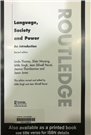 Language, society and power