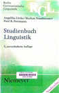 Studienbuch linguistik