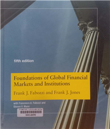 Foundations of global financial markets and institutions