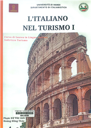 L'italiano nel Turismo I Corso de laurea in Lingua Italiana Indirizzo Turismo