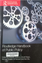 Routledge handbook of public policy