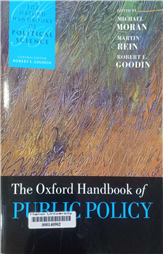 The Oxford handbook of public policy