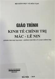 Giáo trình kinh tế chính trị Mác - Lênin