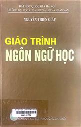 Giáo trình Ngôn ngữ học