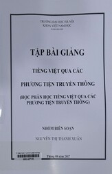 Tập bài giảng tiếng Việt qua các phương tiện truyền thông