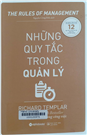 Những quy tắc trong quản lý