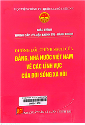 Đường lối, chính sách của Đảng, Nhà nước Việt Nam về các lĩnh vực của đời sống xã hội