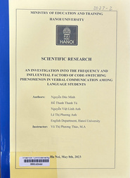 An investigation into the frequency and influential factors of code-switching phenomenon in verbal communication among language students
