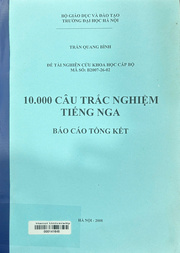 10.000 câu hỏi trắc nghiệm tiếng Nga