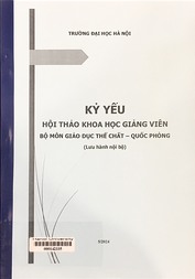 Kỷ yếu hội thảo khoa học giảng viên bộ môn Giáo dục thể chất - Quốc phòng