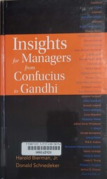 Insights for managers from Confucius to Gandhi