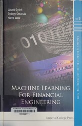 Machine Learning for Financial Engineering