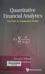Quantitative financial analytics the path to investment profits