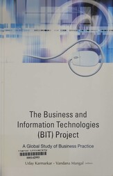 The Business and Information Technologies (BIT) Project a Global Study of Business Practice