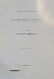 La relation de confiance en relations publiques vers un modèle d'adéquation contextuelle optimale
