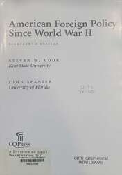 American foreign policy since World War II