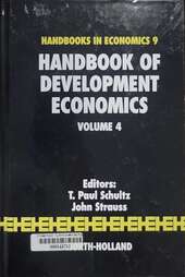 Handbook of development economics