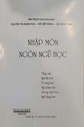 Nhập môn ngôn ngữ học