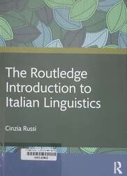 The Routledge Introduction to Italian Linguistics
