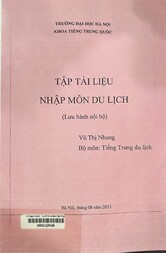 Tập tài liệu Nhập môn du lịch