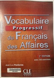 Vocabulaire progressif du français des affaires
