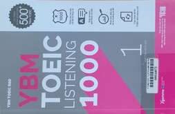 YBM TOEIC listening 1000 Lộ trình ngắn nhất đạt 500+ New TOEIC.
