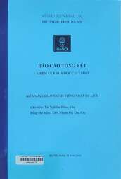 Biên soạn giáo trình tiếng Nhật du lịch